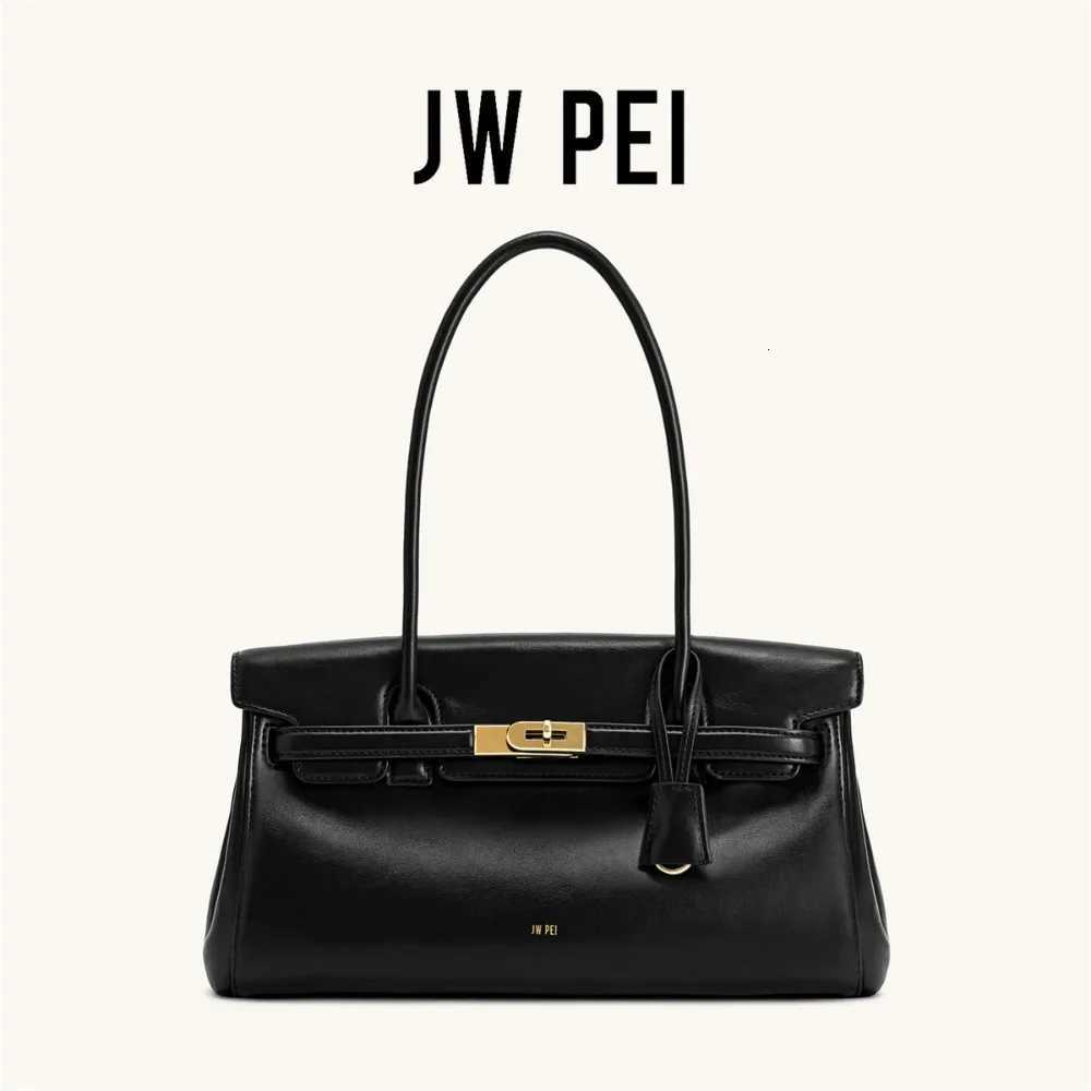 JW PEI Yara Handbag for Women Tote Bag Black Vegan Leather Designer Shoulder Bag for Work Daily Commuting Pures 2025 New C251208