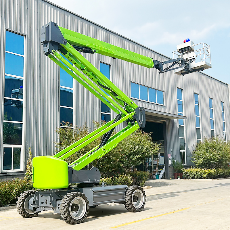 Tow Behind & Self-Propelled Articulated Boom Lift | Tracked Telescopic Design for All-Terrain Access