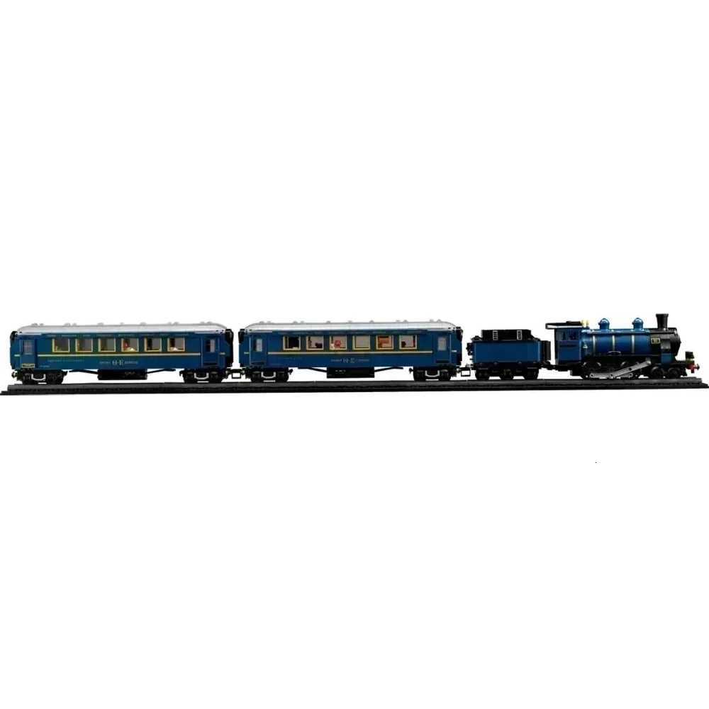 Ideas Technical Murder Case the Orient Express Train Murder Case140th Anniversary Luxury Legendary Train Model 21344 Bricks gift K251208