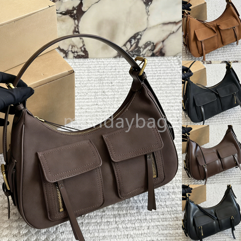 Women's luxury handbag, designer bag, real leather bag, tote bag, large capacity crossbody bag, fashionable casual bag, single handle bag with box