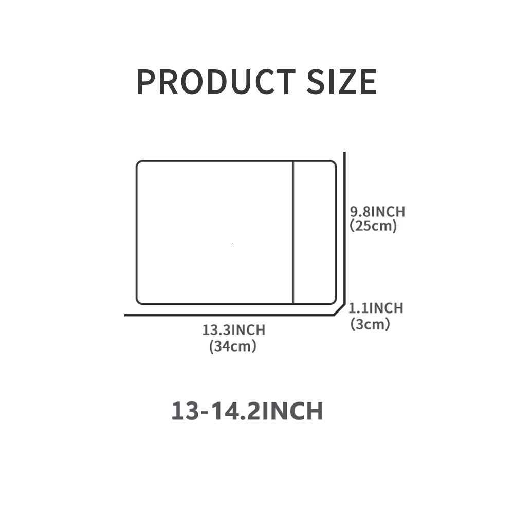 13 14 Inch Laptop Bag For Macbook Air/Pro Tablet Carring Case for LenvoXiaomi Lightweight Notebook Sleeve Bag for TravelSchoolT251208