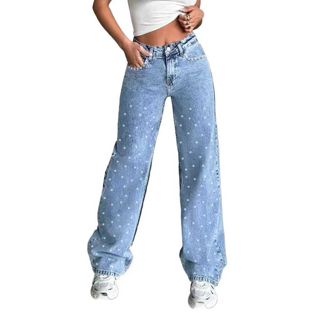 Womens High Waisted Baggy Jeans Denim Pants Y2K Aesthetic Vintage Design Loose Fit Comfortable Female Daily Casual ClothingT251208