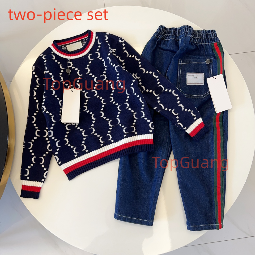 boys designer clothes lothing Sets Toddler Outfits Baby Boy Tracksuit brand Sweatshirt And Pants 2pcs Sport Suit Fashion Kids Girls Clothes
