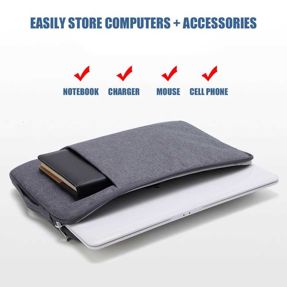 Laptop Bag Sleeve Cover Notebook Case For Apple Macbook Pro Air Xiaomi Huawei HP Dell Lenovo 11 14 156 Inch Computer HandbagsT251208