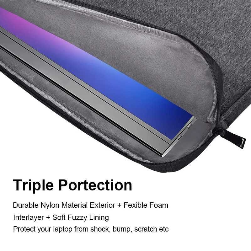 Laptop Sleeve Handbag Case for Macbook Pro Air 13 133 14 15 156 154 inch Waterproof Bag Notebook Cover for Lenovo ASUS XiaomiT251208