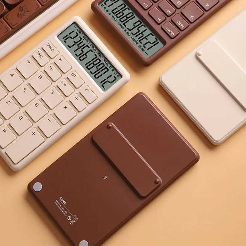 Student Calcator Simple Design Basic Calcator High Sensitivity Button Portable Calcator Student Stationery Supplies H251208