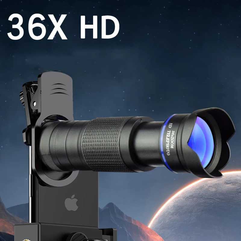 Powerf Mini 36X32 Monocar Telescope HD Portable BAK4 Waterproof SMC Coated Outdoor Pocket Cpact Binocar For Tourism C251208