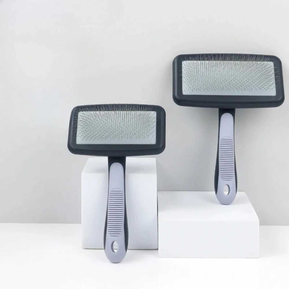 Professional Pet Grooming Comb with 135 Angled Pins Perfect for Fluffy Hair Cats and Dogs Hair Removal and Knot Detangling M251208 - view 6