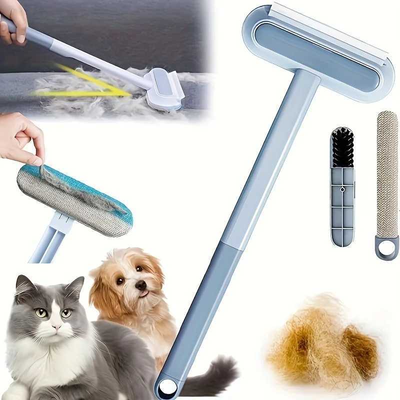 Washable Reusable Dog Hair Brush with Non-Damage Cleaning - for Carpets Sofas Easy-Clean Floor Dog Hair Remover Tool M251208
