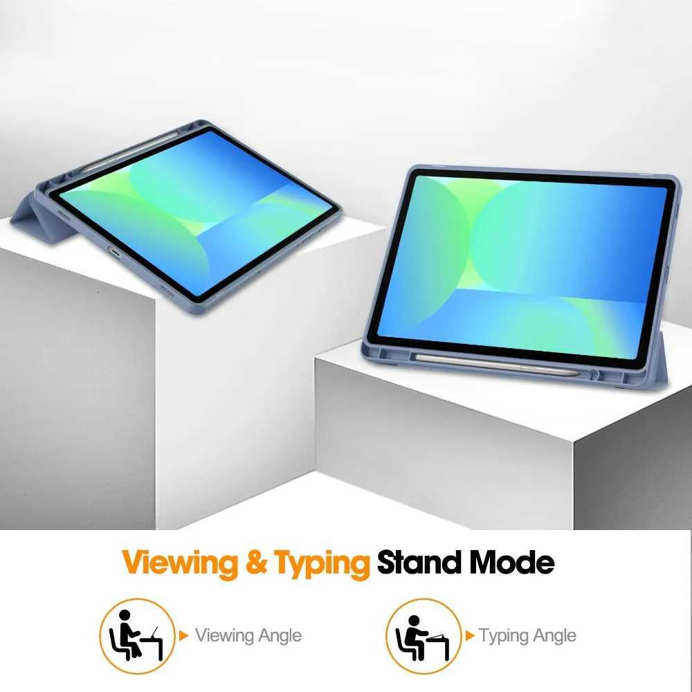 For Tab S10 FE Case 109 inch S9 FE 10 9 Stand Cover For Galaxy Tab S10 FE Case 2025 SM-X520 X526B Pencil Holder Funda C251208