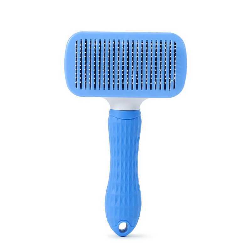 Pet Grooming Brush Stainless Steel Dog Hair Brush Cat Comb For Long Short Hair Dogs Cats Effective Shedding Pet Care Accessories M251208 - view 7