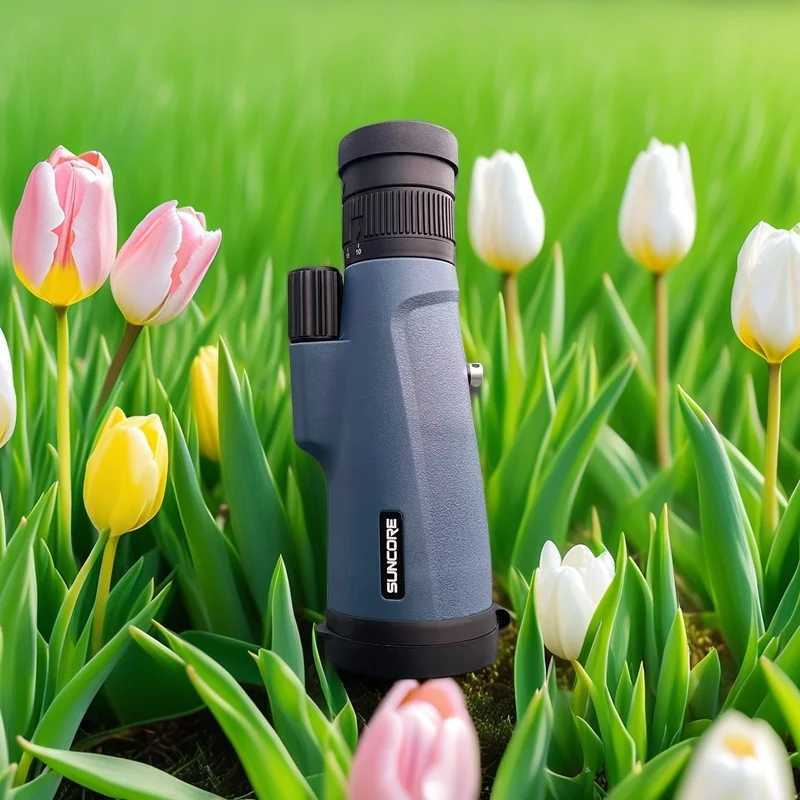 SUNCORE 10-30x50 Zo Monocar Telescope - High-Power Cpact Perfect for Bird Watching Hunting and Outdoor Adventures C251208
