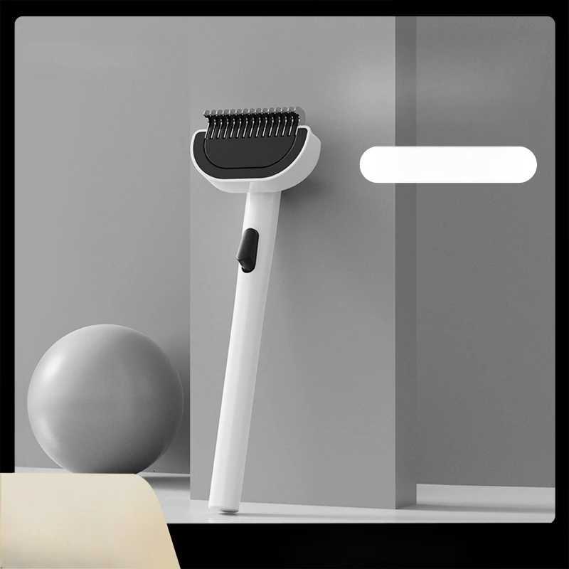 Pet Comb Cat Knot Comb Long Handle Dog Hair Removal Comb Long Hair Comb Cat Dog Comb Thinner One Click Hair Pushing Tool M251208 - view 3