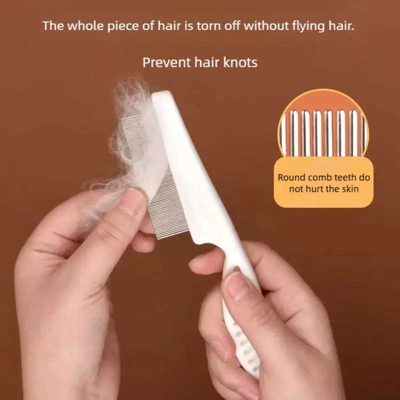 Professional Flea Comb for Dogs and Cats Effective Grooming Tool for Removing Fleas and Ticks M251208 - view 3
