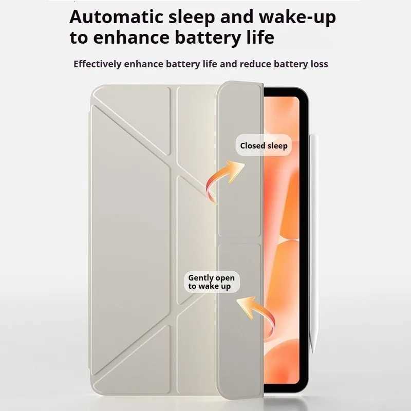 ZOYU Case Magnetic for iPad A16 10th Gen For iPad Pro 11 13 129 Air 11 Ai/5 With Magnetic Detachable Y-Shaped Folding Cover C251208