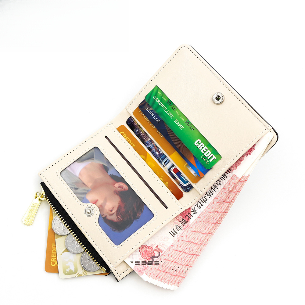 Small Women's Wallet Female Crocodile Pattern Zipper Coin Purses Designer Card Holder Clutch Ladies Money Bags Handbags ddmythur