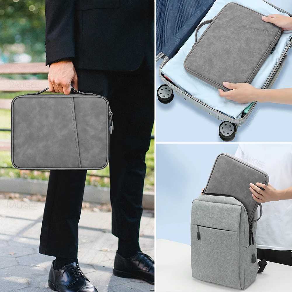 Tablet Sleeve Bag For iPad Pro 129 Air 11 13 inch 2024 Pouch Case For iPad 7 8 9 10th Generation Mini 6 2022 Portable HandbagT251208