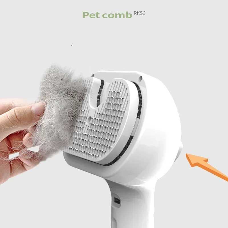 Upgraded Pet Spray Grooming Comb Steamy Floating Hair Removal Cleaning Steam Brush Styling for Dogs Cats Accessories M251208 - view 4