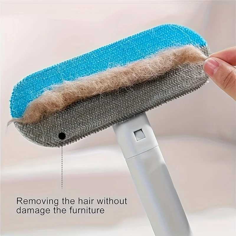 Washable Reusable Dog Hair Brush with Non-Damage Cleaning - for Carpets Sofas Easy-Clean Floor Dog Hair Remover Tool M251208 - view 3