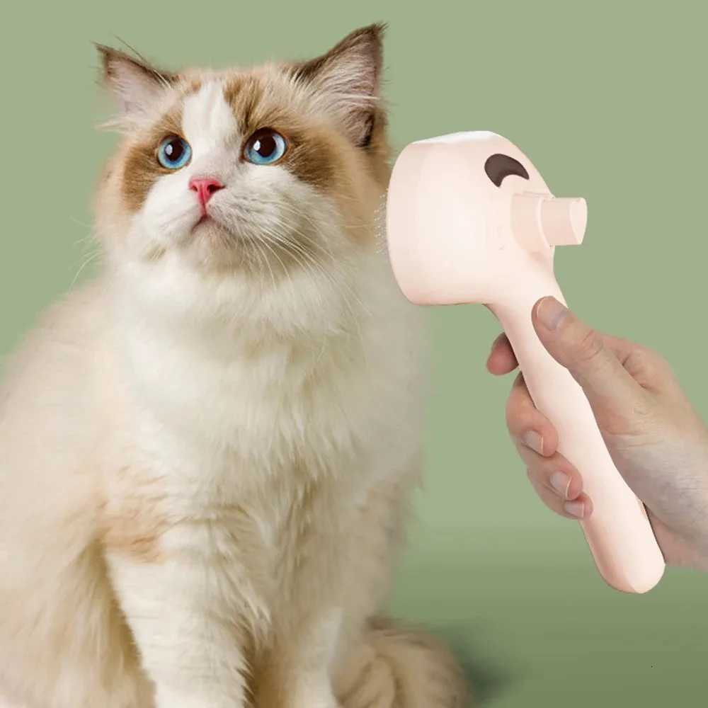 Pet Clean Steam Spray Dog Grooming Brush Unique Steam Brush For Dogs Luxury Grooming Brush Dog Steam Brush C M251208 - view 6