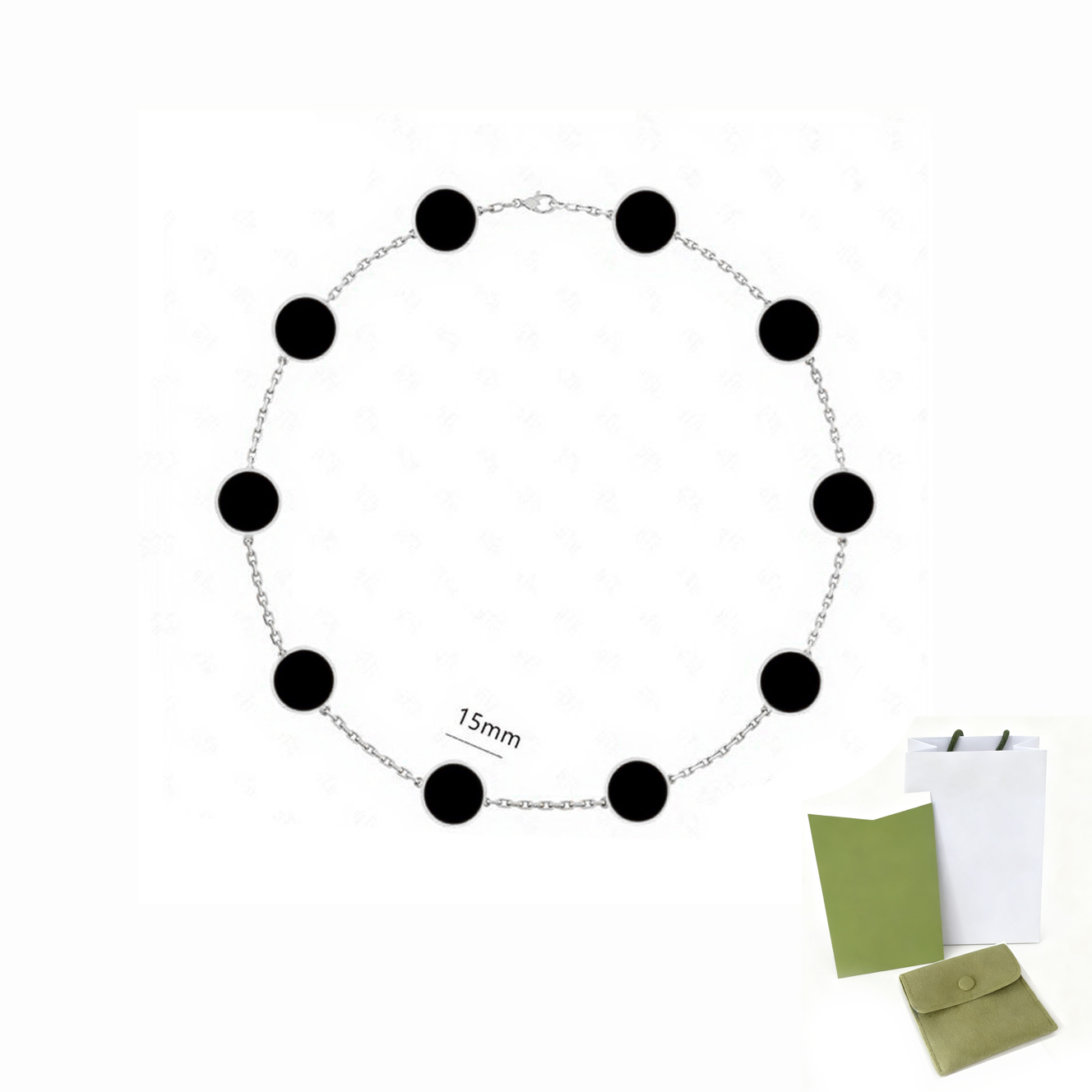 Classic 10 Motif Flower Necklaces Designer For Women Plated Gold Jewelry Woman White Mother Of Pearl Four Leaf Clover Necklace Daily Outfit Christmas Gift With Box