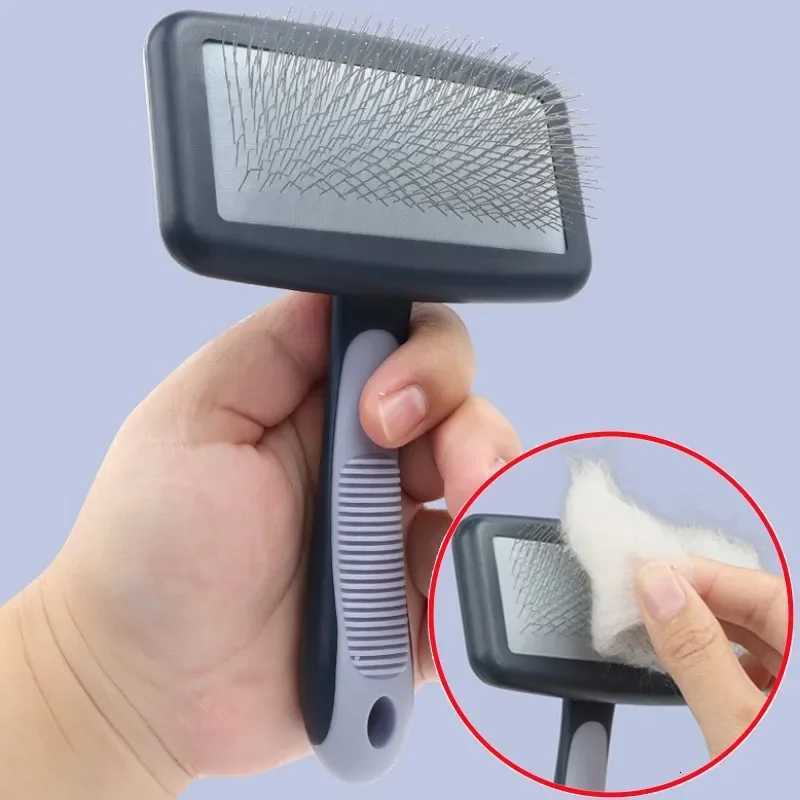 Dog Comb Dog Grooming Brush Massage Cat Brush Stainless Steel Combs for Dogs Hair Knot Opening Pets Accessories M251208