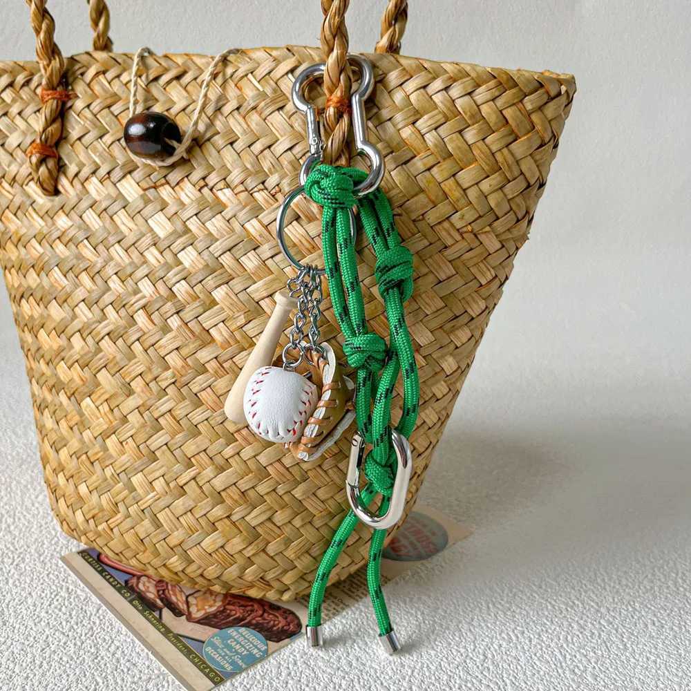 HOT Creative Colorful Braided Lanyard Keychain Anti-Lost Knot Nylon Rope Keyring For Women Men Car Bag Pendant Accessories GiftsXJ251208 - view 4