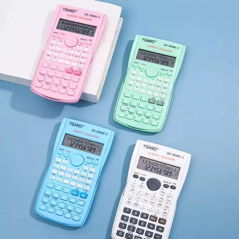 12 Digit Scientific Calcators Math Mtifunctional Function Calcator Stationery Accounting Student Calcator H251208