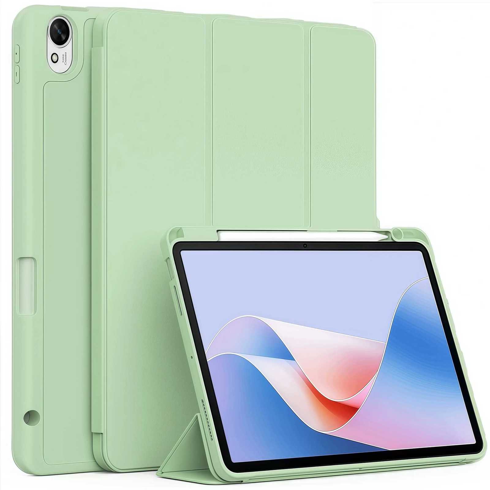 Tablet Case for IPad A16 2025 11th Gen Case 11inch TPU Trifold Stand with Pencil Holder for IPad 10th Gen Case 109inch 2022 C251208