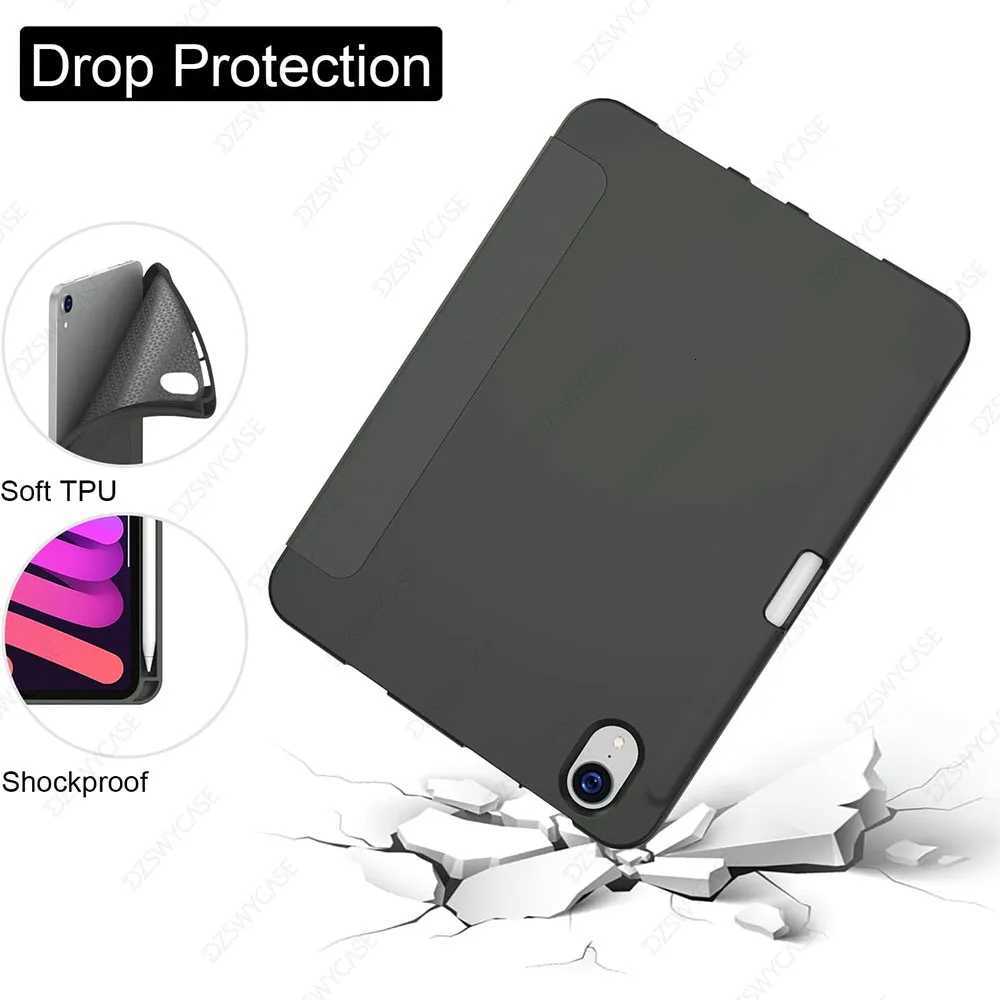 For iPad Mini 7 A17 Pro Case 2024 for iPad Mini 6 Case 2021 with Pencil Holder Cover for iPad Mini 7th/6th Generation 83 inch C251208