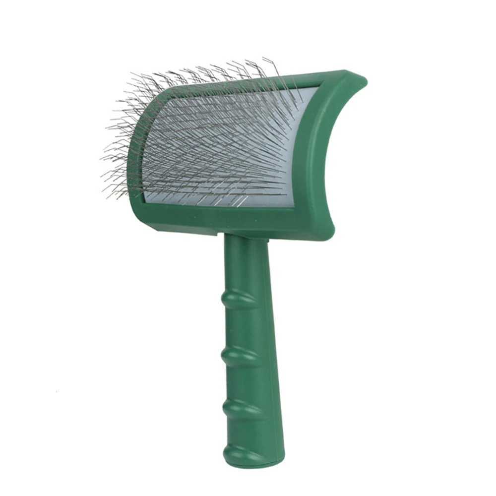 Reusable Pet Grooming Wire Brush Pet Shedding Grooming Brush Dog Comb Pet Dog Cat Hair Removal Brush M251208 - view 1
