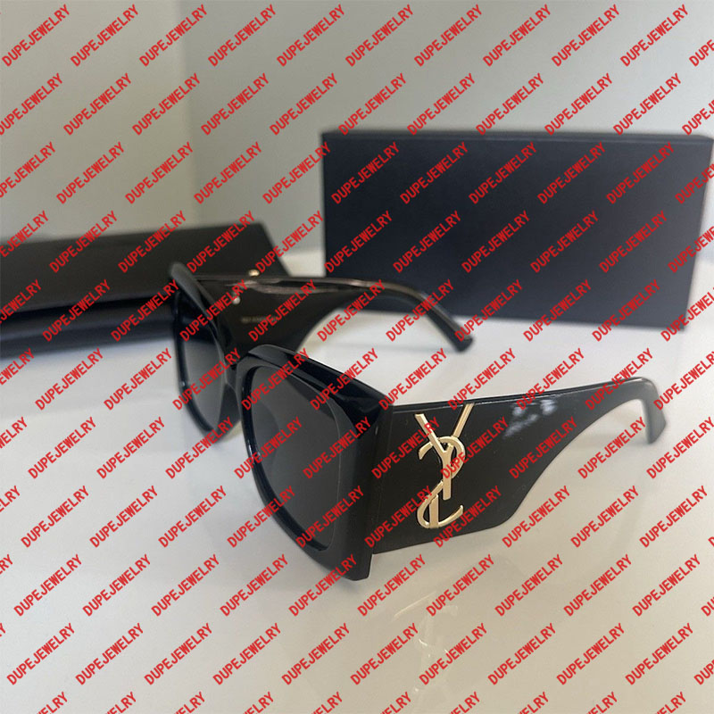 Eyewear for Women Designer Sunglasses Yvess SLGlasses Female 10A High Quality With Box Fashion Vintage Luxury Eyeglasses Femmes Luxe Lunettes Ladies Sunglasse