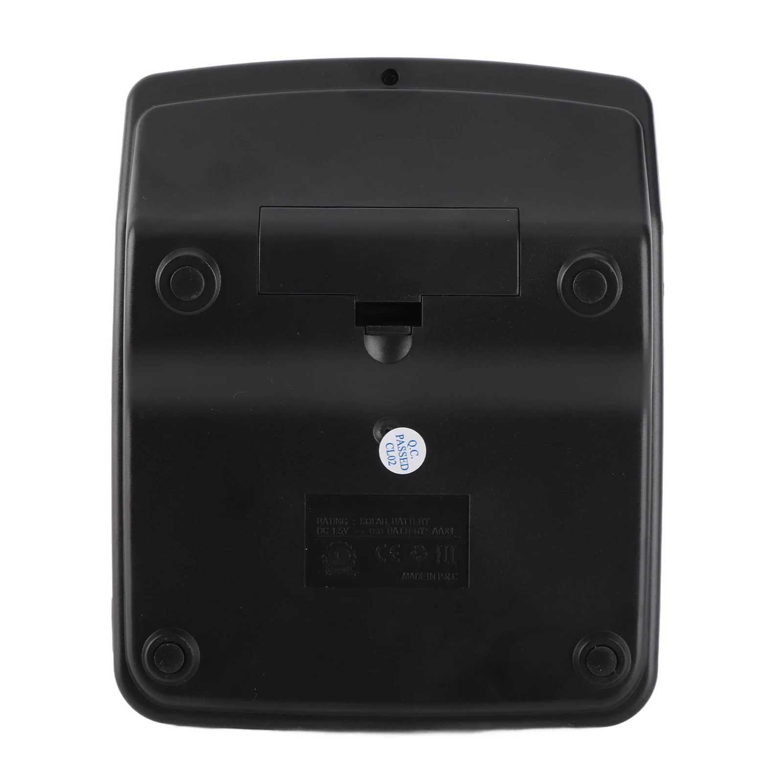 NewDesktop Calcator Standard Function Calcator with 12-Digit Large LCD Display Solar Battery Dual Power for He H251208