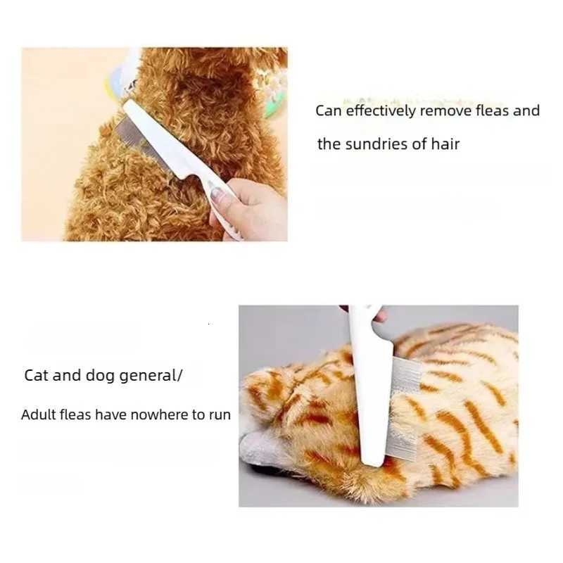 Professional Flea Comb for Dogs and Cats Effective Grooming Tool for Removing Fleas and Ticks M251208 - view 6