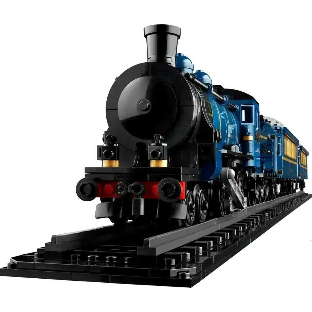 Ideas Technical Murder Case the Orient Express Train Murder Case140th Anniversary Luxury Legendary Train Model 21344 Bricks gift K251208