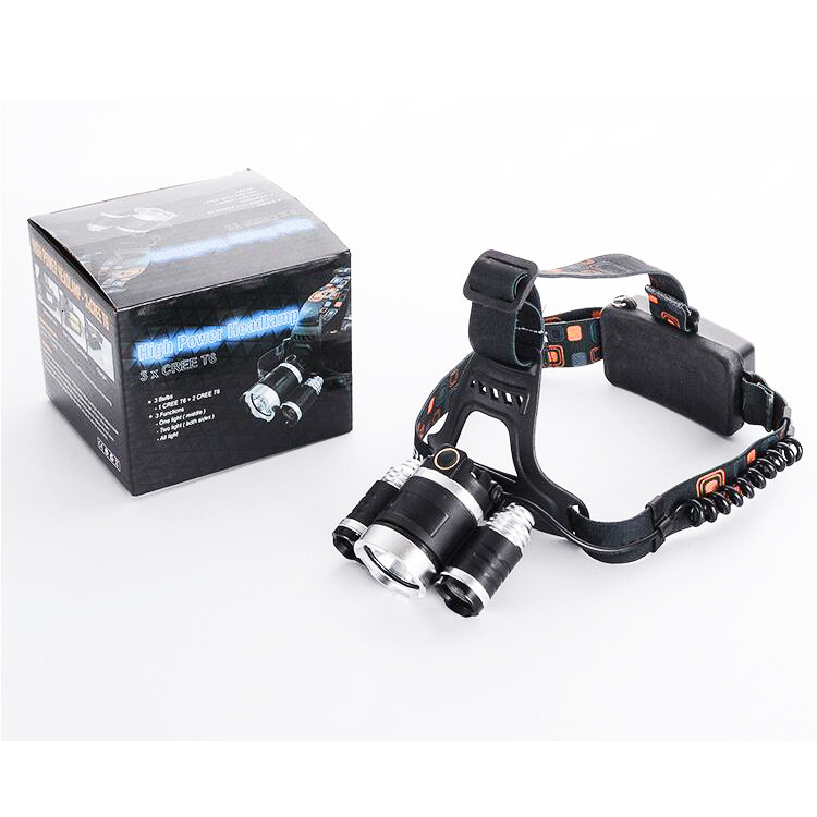 ZK20 LED Headlamp 8000 Lumen Torch Flashlight Headlight Waterproof Head Light Camping Hiking Fishing Mining Light Lamp Torch 241119