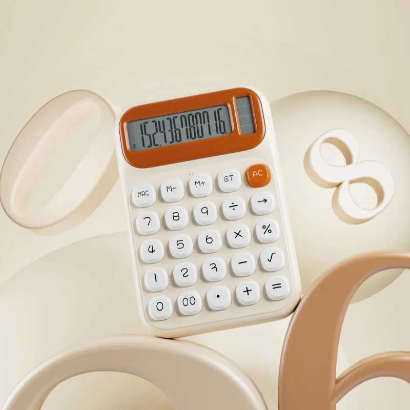 Dual-Power Calcator High-Appearance Portable Solar Calcator Speciali for Students Finance and Off Use H251208