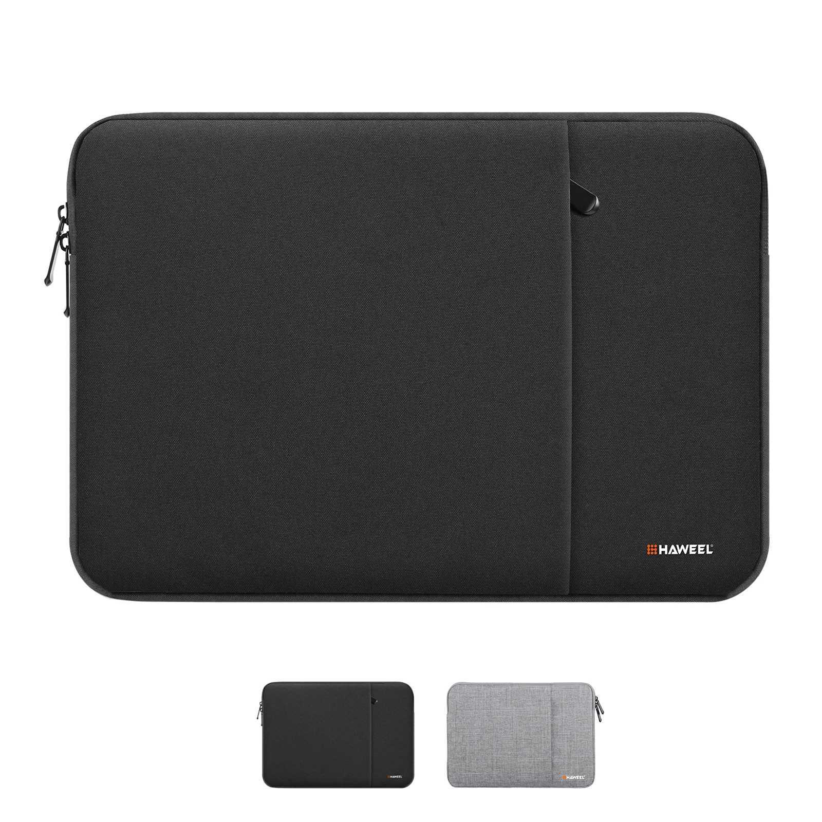 HAWEEL Notebook Sleeve Case 11 13 15 inch For Xiaomi Huawei HP DELL LaptopBag Zipper Pouch Carrying Bag Macbook Shockproof CaseT251208