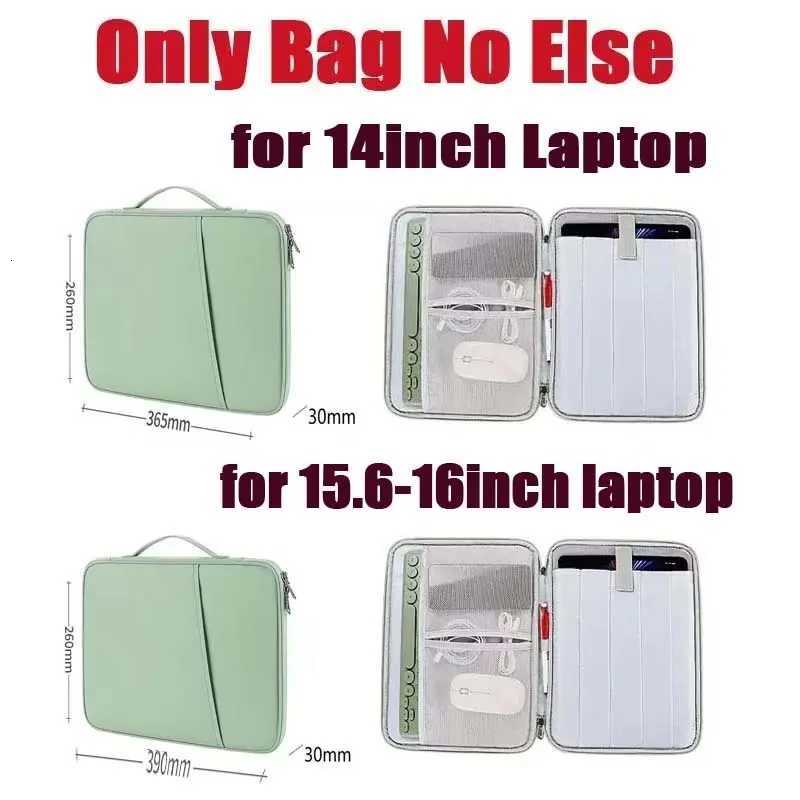 for CHUWI CoreBook X Gaming Laptop Handle Bag Storage Pouch Waterproof Sleeve Pocket for Mouse Keyboard Cable Zip Carry CaseT251208