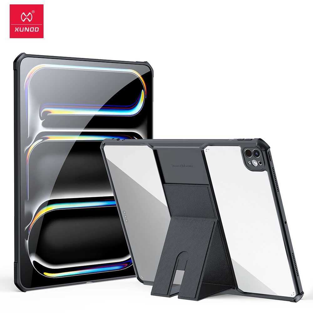 Xundd For iPad Pro 11 inch 13 inch Tablet Cover For iPad Air 11 13 Case with Folding Invisible Magnetic Bracket Holder Case C251208