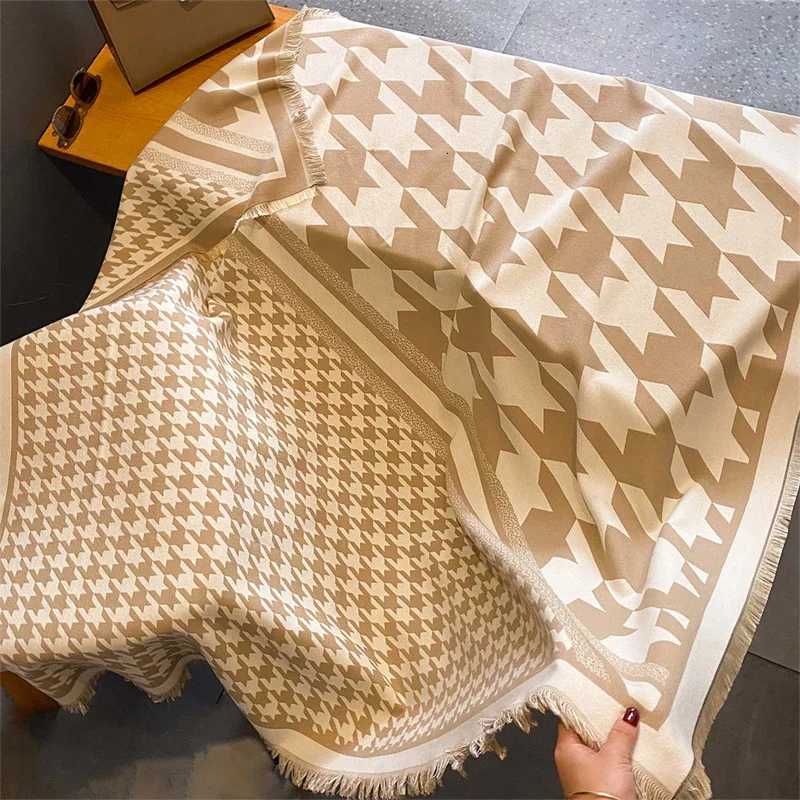 Luxury Luxury Winter Scarf Women Cashmere Warm Pashmina Brand Foulard Female Shawls Wraps Thick Soft Bufanda Poncho Scarves Stole 2024 Y251208