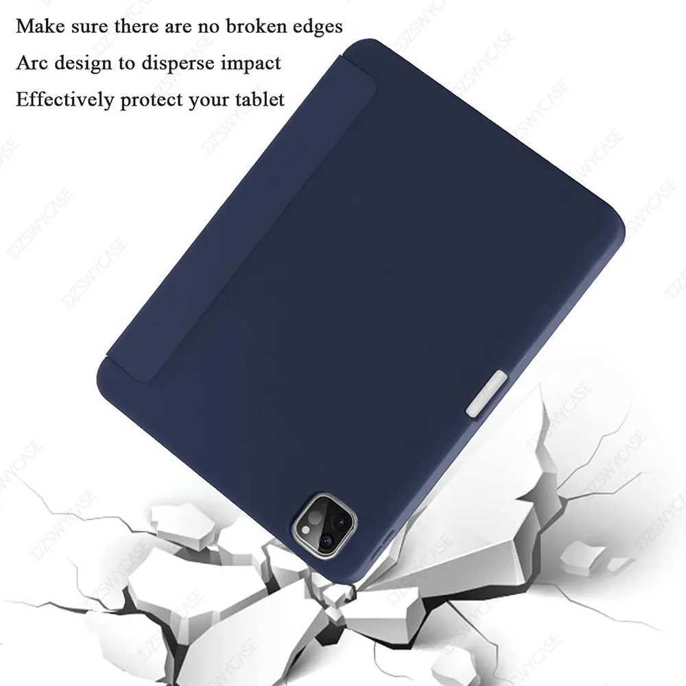 Case for iPad Pro 11 Inch 4th/3rd/2nd Generation 2022/2021/2020 with Pencil Holder Smart Protective Cover Auto Wake/Sleep C251208