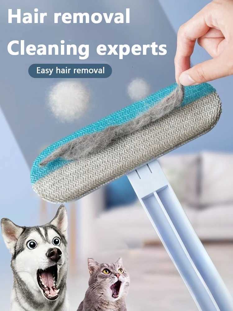 Multifunctional Brush Long Handle for Cat Dog Fur Cleaning Tool Manual Pet Grooming M251208