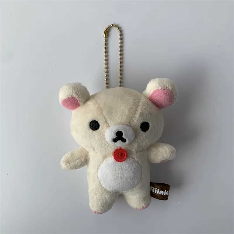 Cute Kawaii Plush Keychain Rilakkuma Korilakkuma Anime Keyring for Bag Gift for Girls KidsXJ251208 - view 3