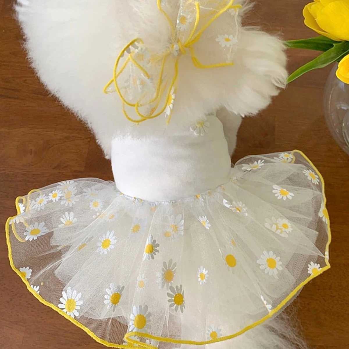 Summer Thin Puppy Princess Skirt Dog Clothes Cute Pet Dog Dress for Small Dogs Chihuahua York Clothing Pet Supplies M251208