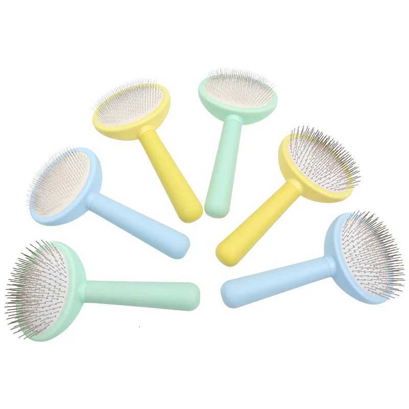 Creative Pet Bath Grooming Comb Dog Comb Knot Removal Floating Brush Dog Cat Airbag Massage Needle Comb Pet Cleaning Supplies M251208 - view 6