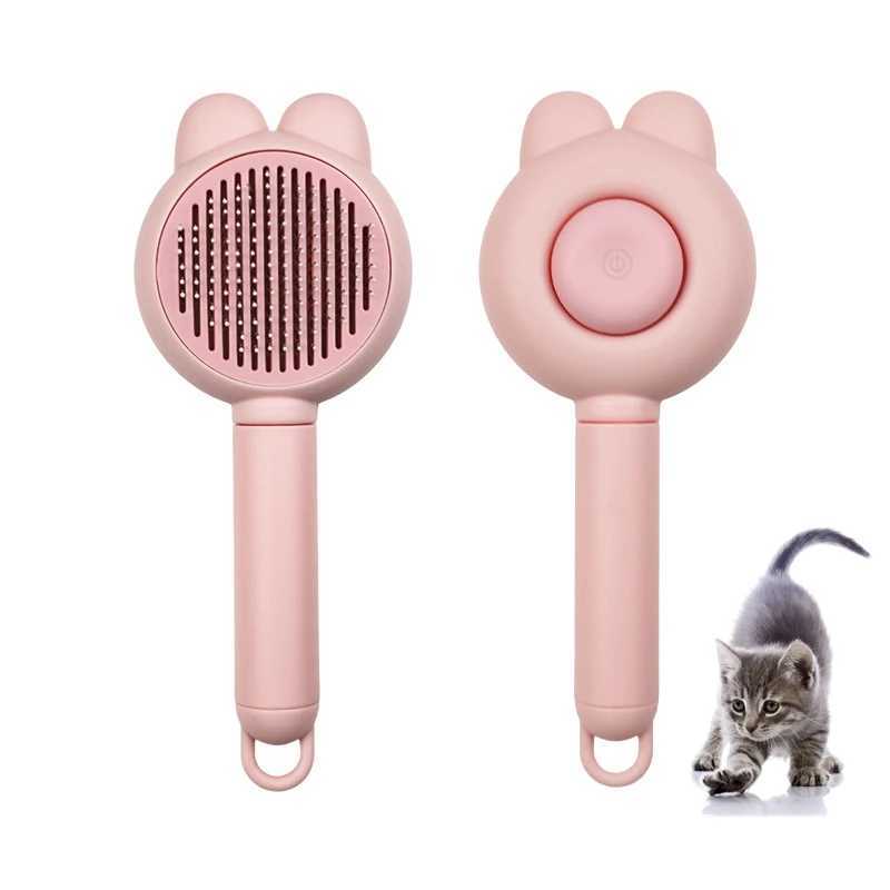 Pet comb cat hair removal cleaning and massage all-in-one Brush for Cats dog and Small Pet hair cleaning products M251208