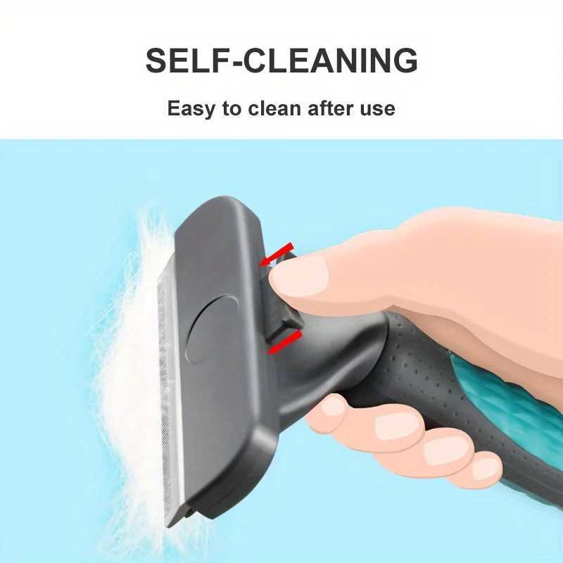 1Pcs Pet Thinning Comb Dog Hair Comb Large Dog Knotting Knife Knotting Hair Removal Comb Cat Dog Supplies M251208 - view 5