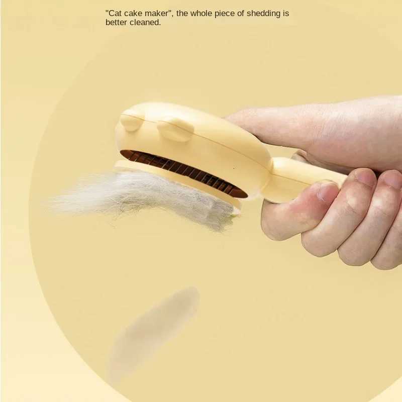 Cats Accessories Brush Pet Hair Grooming Removal Comb Dogs Pets Remover Massages Puppy Kitten Supplies Products Home Garden M251208 - view 6