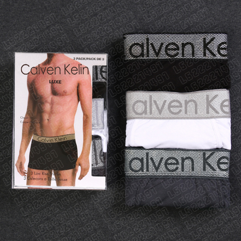 Wholesale solid color men's underwear boxer pants students youth trend new fashion brand breathable